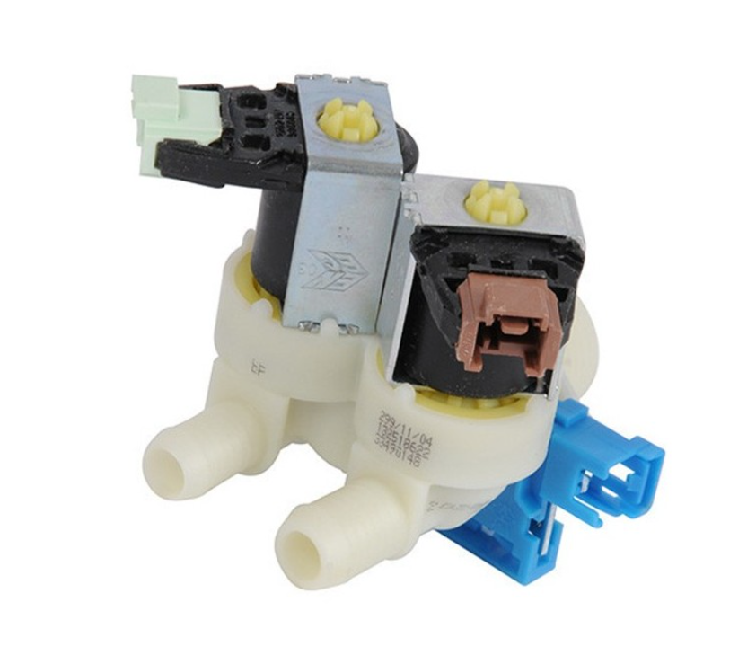 ZANUSSI Kit de electroválvula con 2 vías para lavadora Zanussi - Modelo ZWN6105