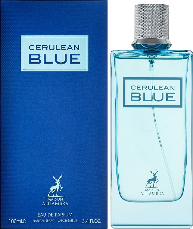 Maison Alhambra Cerulean Blue Eau De Parfum para Hombres 100 ml