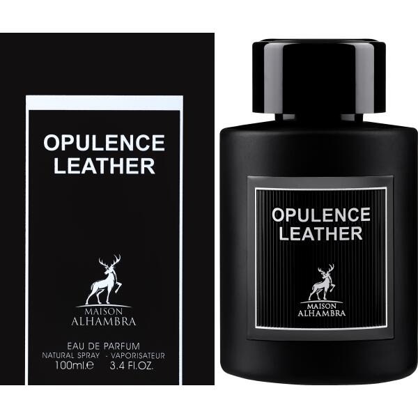 Maison Alhambra Opulence Leather Eau de Parfum 100 ml -antiguo Amber & Leather