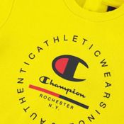 miniatura Imagen CHANDAL CHAMPION CREWNECK SUIT BEBES AZUL MARINO AMARILLO 306847-YS079 NIÑO BEBE TRACKSUIT