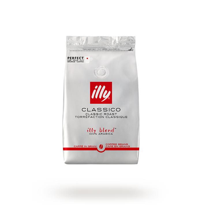 Café en grano de tueste Classico. Paquete de 500 g