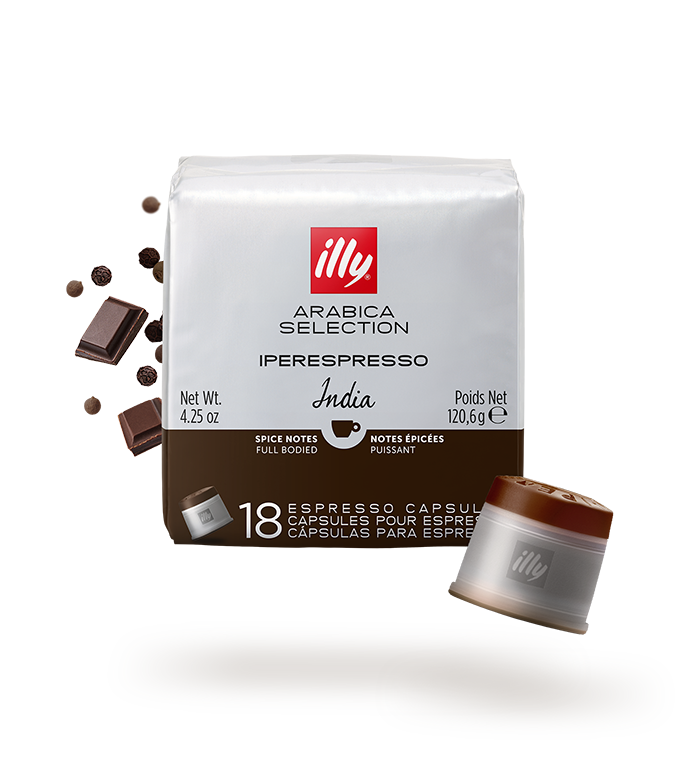 Illy Café Iperespresso Arabica Selection India 18 cápsulas