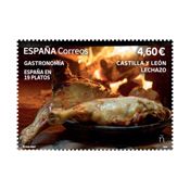 miniatura detalle sello Lechazo. Castilla y León