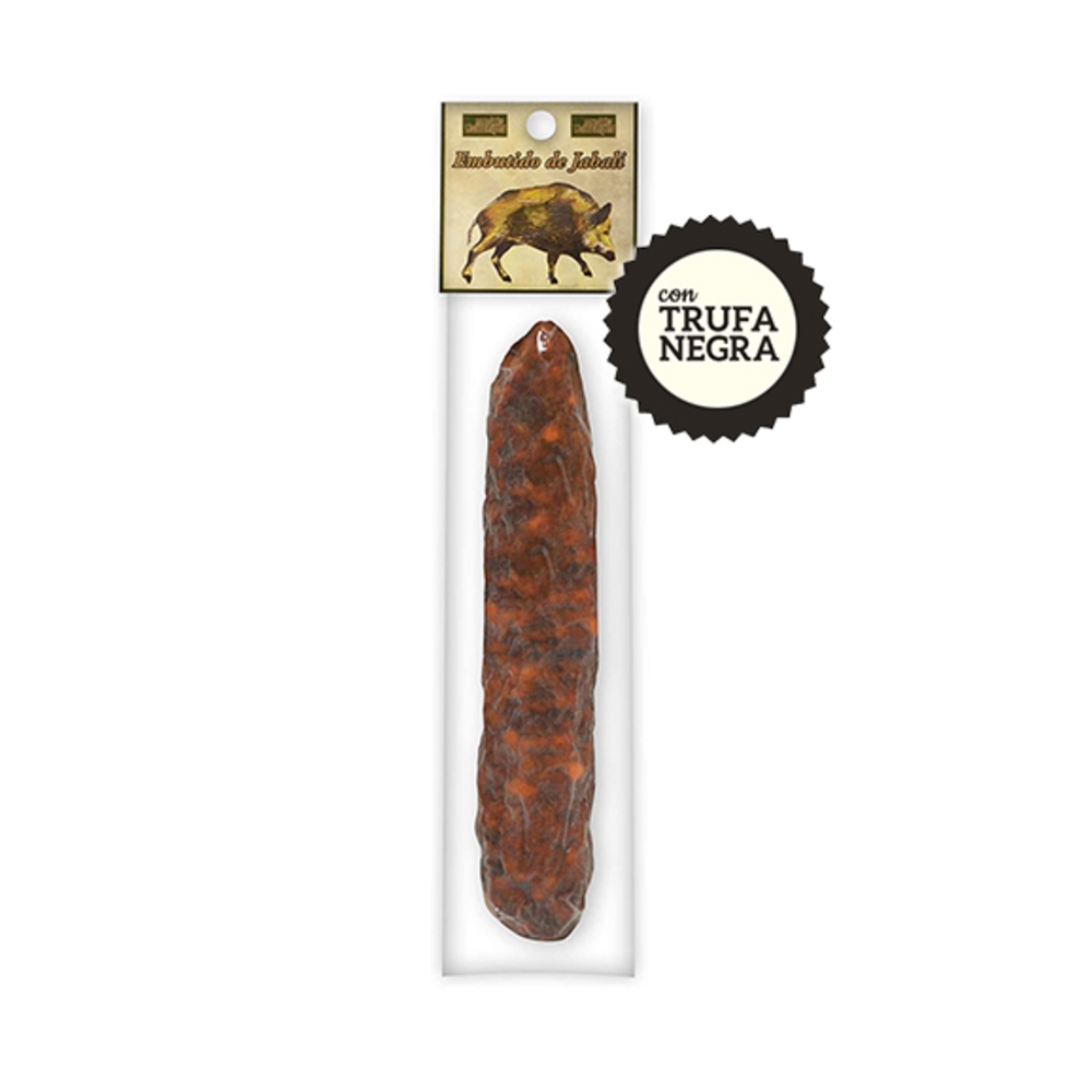 Chorizo cular de jabalí con trufa negra Montes Universales