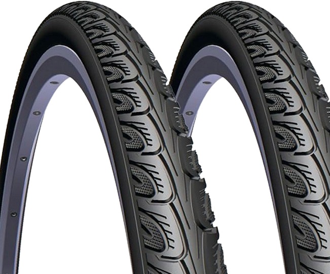 2 Cubiertas de Bicicleta Paseo Clásica 27,5" x 1,50/26" x 1 1/2/ 650x 35B