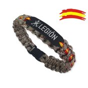 miniatura Pulsera España paracord escudo Legión Árida 2