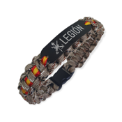 miniatura Pulsera España paracord escudo Legión Árida 1