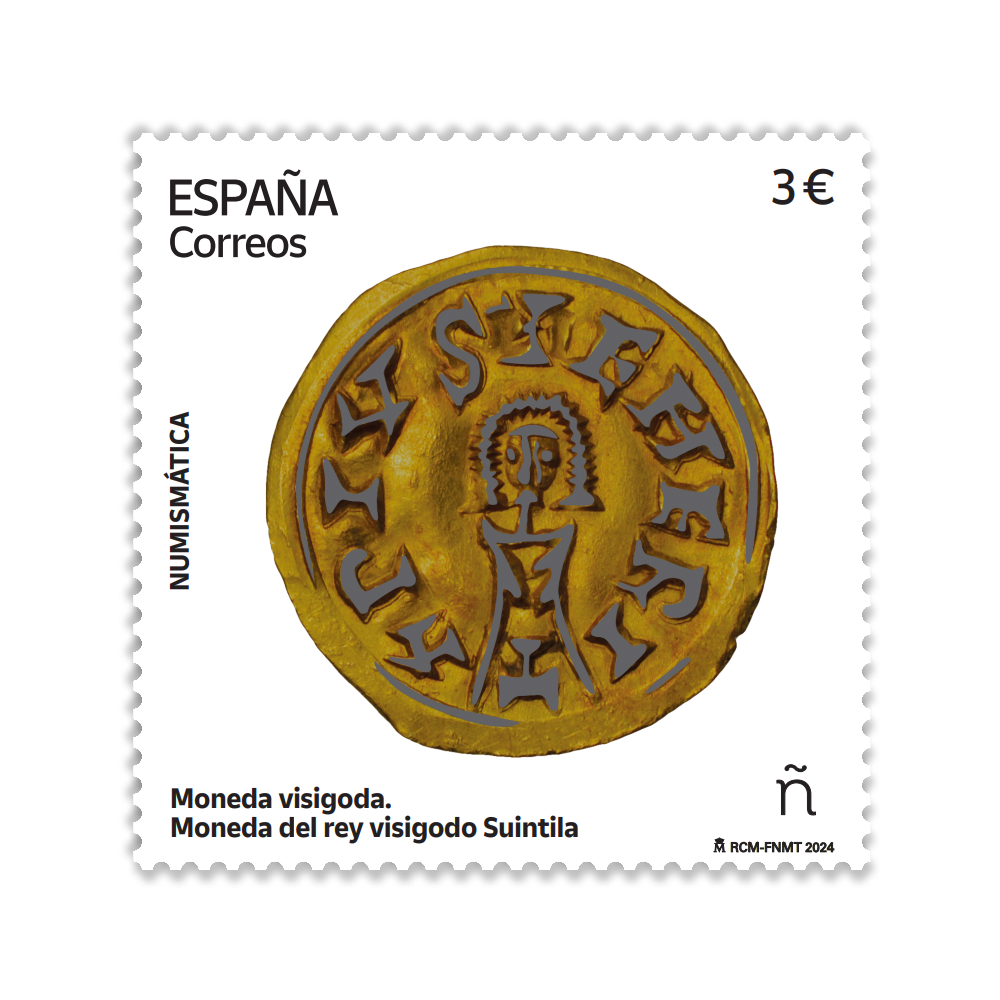 Sello moneda visigoda