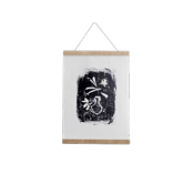 miniatura Marco para colgar pósteres y láminas con imanes Largo 30 cm EL MARC 1