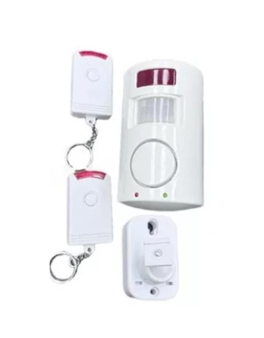 Alarma con sensor de movimiento - 2 mandos a distancia control