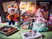 miniatura Set de Juego completo Ratón Pérez y Hada de los Dientes