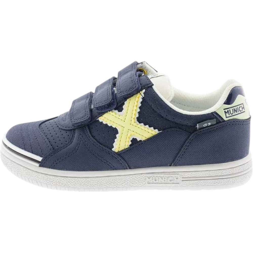 Imagen ZAPATILLAS MUNICH G3 KID VCO AZUL MARINO 344 1518344 FUTBOL SALA NIÑO