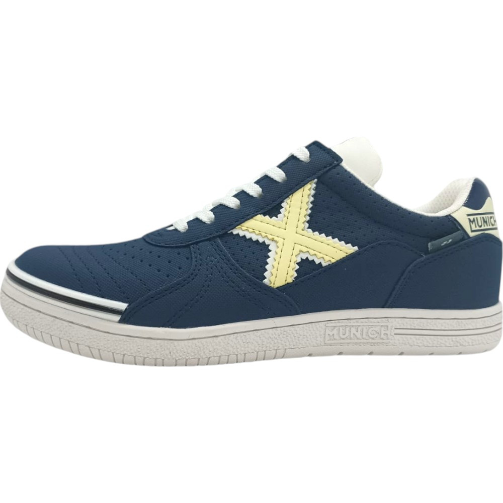 Imagen ZAPATILLAS MUNICH G3 KID 344 AZUL MARINO 3119344 FULTBOL SALA NIÑO