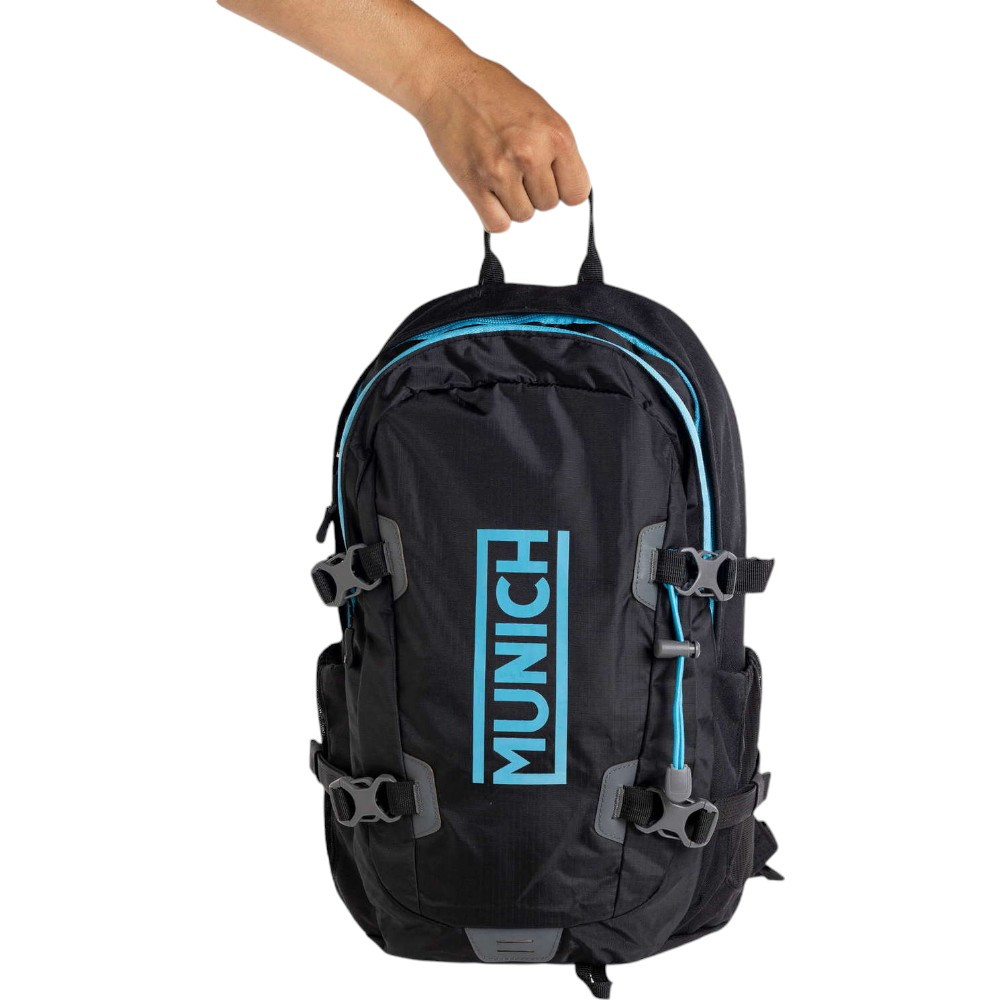 Imagen MOCHILA MUNICH TREK 20 LITROS NEGRO AZUL 7040099 BACKPACK