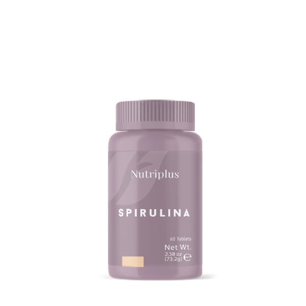 Nutriplus Spirulina Farmasi contra la fatiga mental y cansancio 60 comp 1
