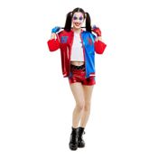 miniatura Disfraz de Arlequina Malvada Adulto 1