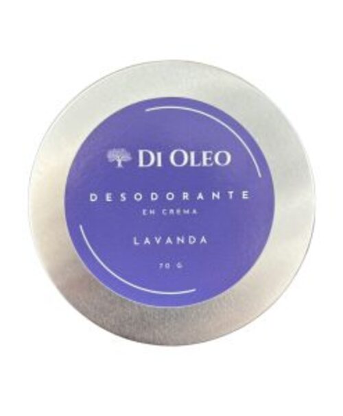 Desodorante Natural en Crema de Lavanda 70g 1