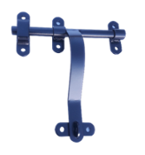 miniatura CERROJO FORJA RUSTICO TRADICIONAL NEGRO