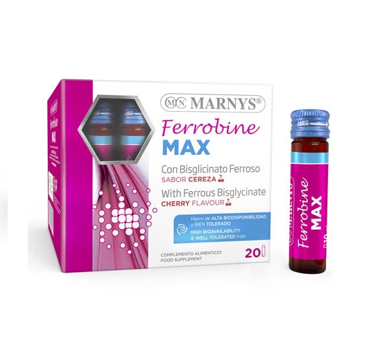 MARNYS FERROBINE MAX 20 AMPOLLAS