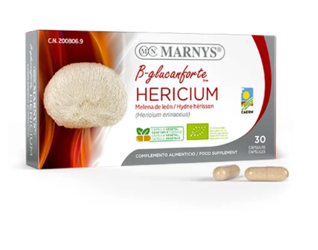 MARNYS HERICIUM MELENA DE LEON 30 CAPSULAS
