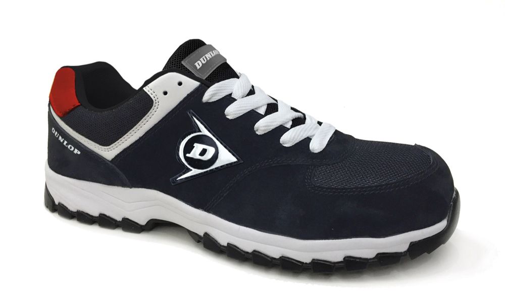 Dunlop Zapato de trabajo, Calzado de Seguridad tipo zapatilla  DUNLOP Flying  ARROW Negro, S3- HRO.