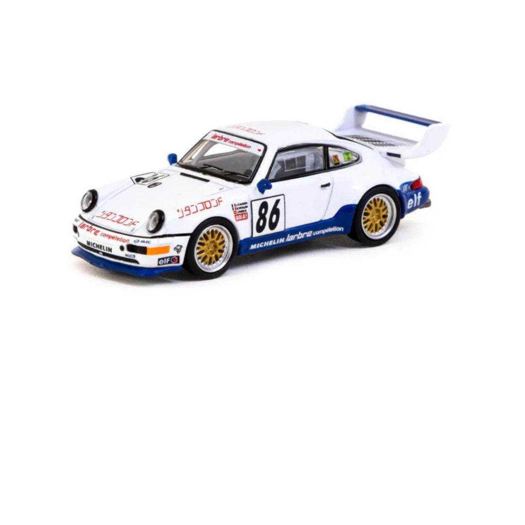 Schuco X Tarmac Works 1/64 Porsche 911 Turbo S LM GT 1