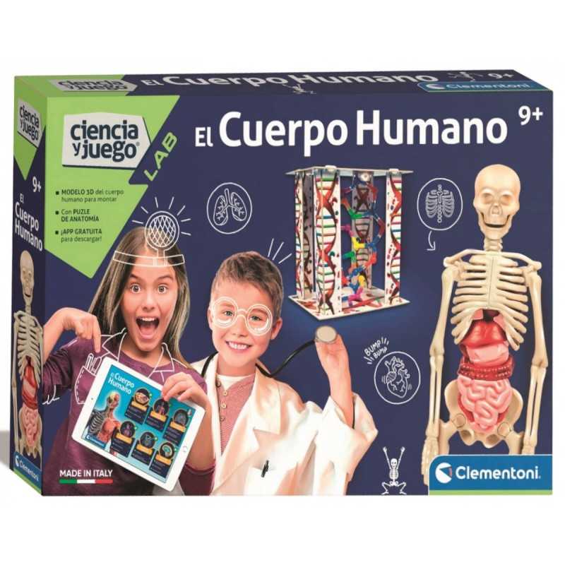 Clementoni Juego Educativo el Cuerpo Humano Ciencia y Juego