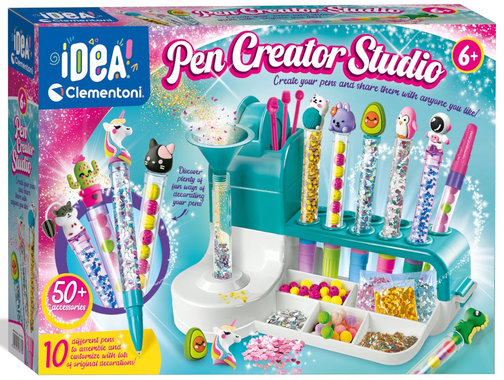 Clementoni Juego de Ciencia Laboratorio de Bolígrafos Infantil