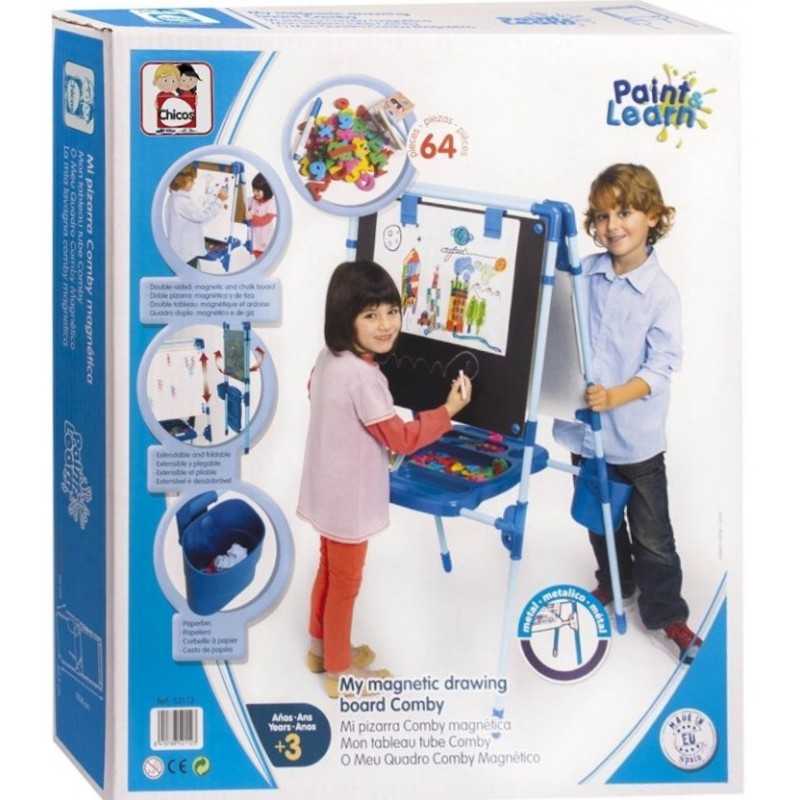 Fábrica de Juguetes Pizarra Comby Magnética Infantil Reversible