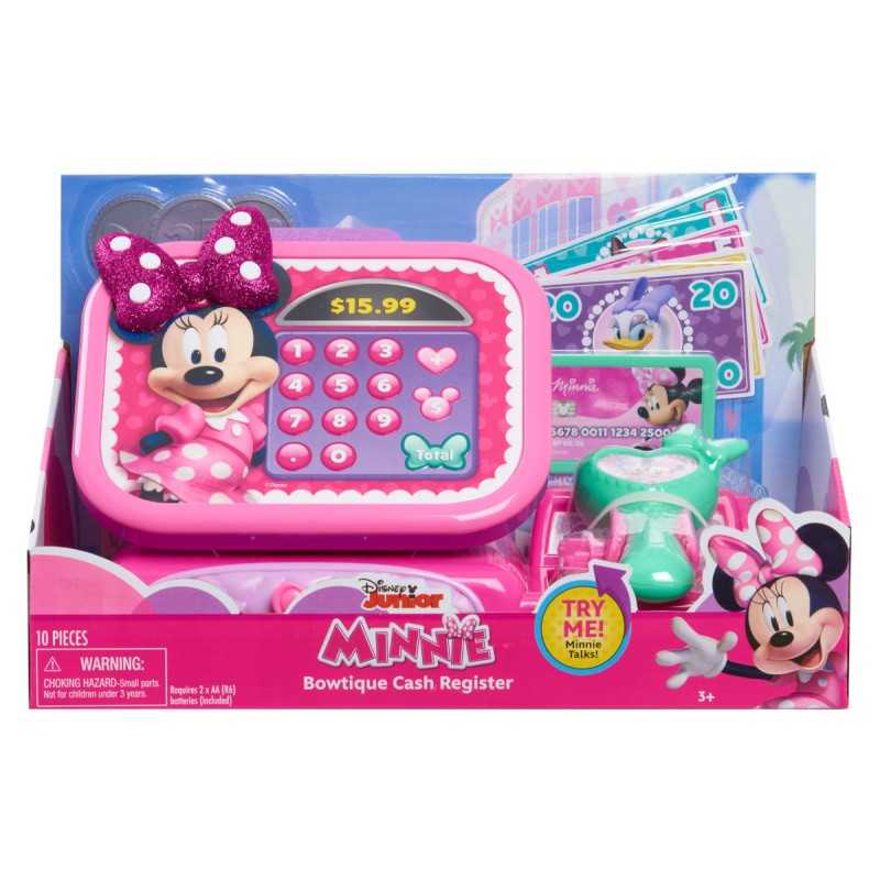 Disney Caja Registradora Infantil Minnie Mouse Rosa con sonidos