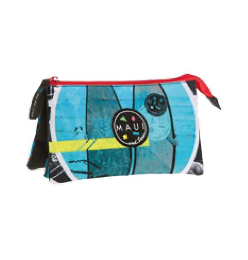 Joumma Portatodo Neceser escolar 3 cremalleras Maui and sons