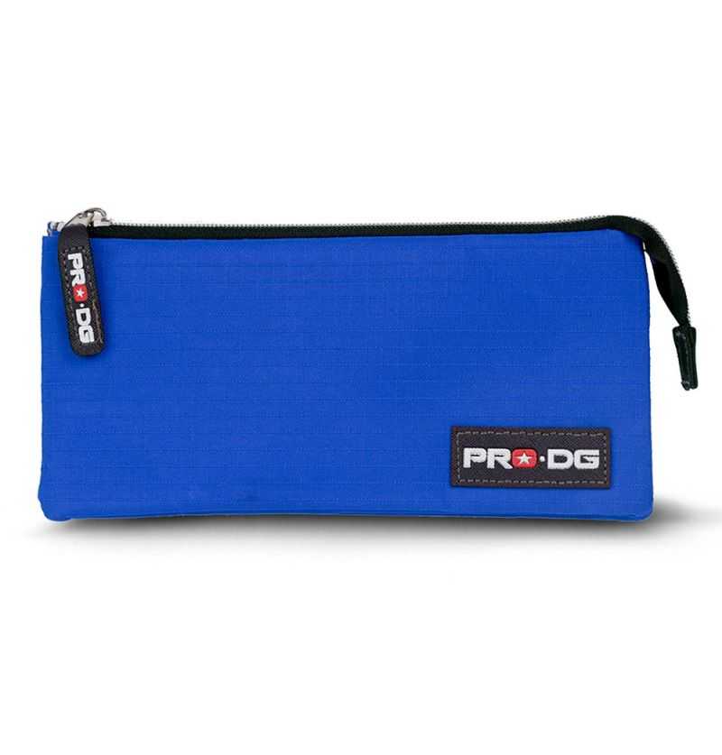 Karactermania Portatodo Escolar Triple Azul