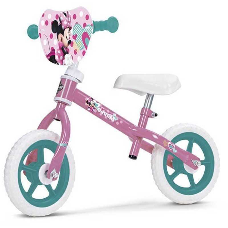 Minnie Mouse Bicicleta sin pedales Minnie Mouse Disney Huffy Rosa