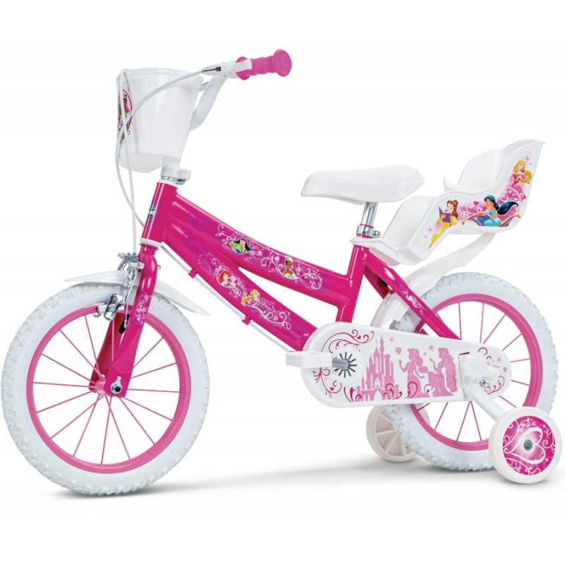 Princesas Disney Bicicleta Infantil Princesas Disney Rosa Huffy de 14 Pulgadas