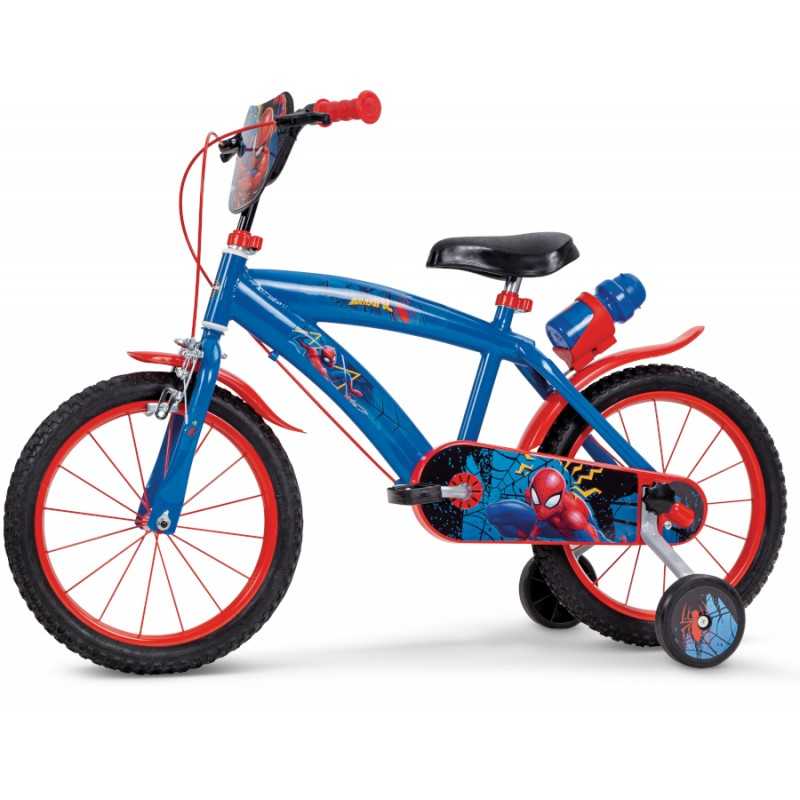 Spiderman Bicicleta Infantil Spiderman 16 pulgadas Huffy Marvel