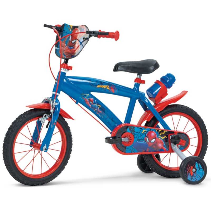 Spiderman Bicicleta Infantil Spiderman 14 pulgadas Marvel Huffy