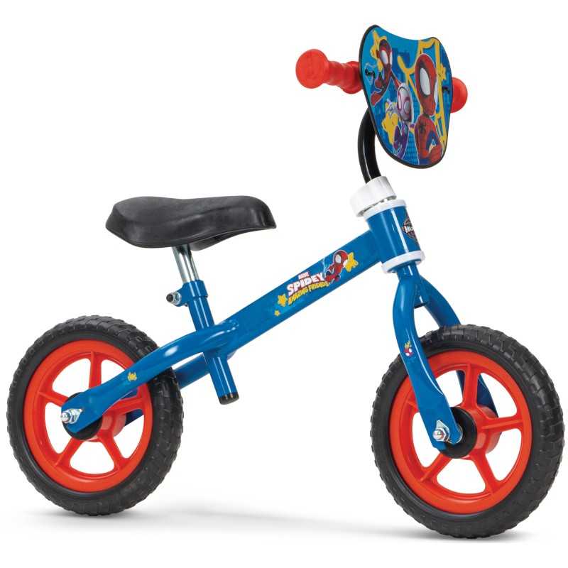 Spiderman Bicicleta Infantil sin pedales Azul Spiderman Huffy