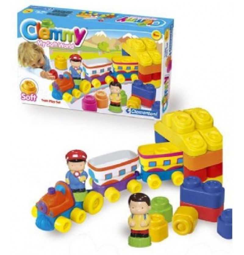 Clementoni Juego Construcción Clemmy Plus Tren