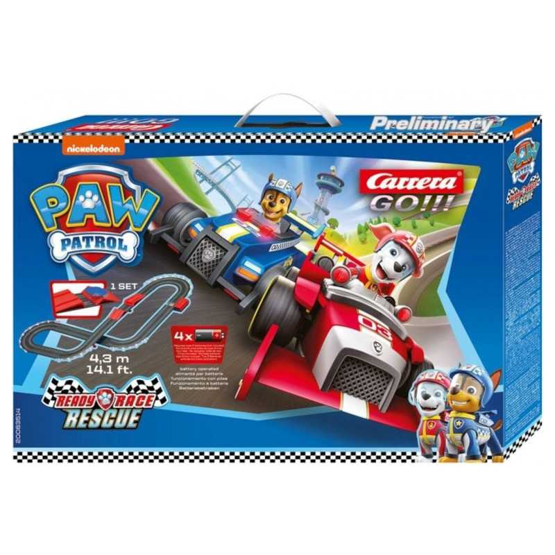 Patrulla Canina Circuito Coches Patrulla Canina Carrera de Rescate - Carrera Go