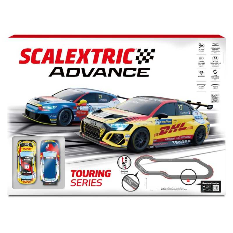 Scalextric Circuito de Coches Scalextric Touring Series Advance set