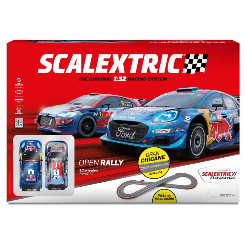 Scalextric Circuito de Coches Scalextric Open Rally
