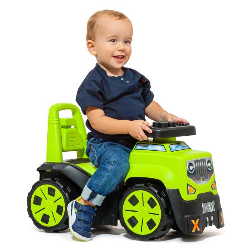 Moltó Correpasillos Infantil Jeep color Verde 3 en 1