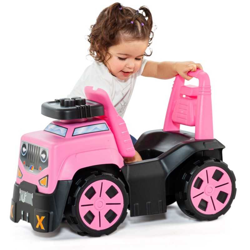 Moltó Correpasillos Infantil Jeep color Rosa 3 en 1