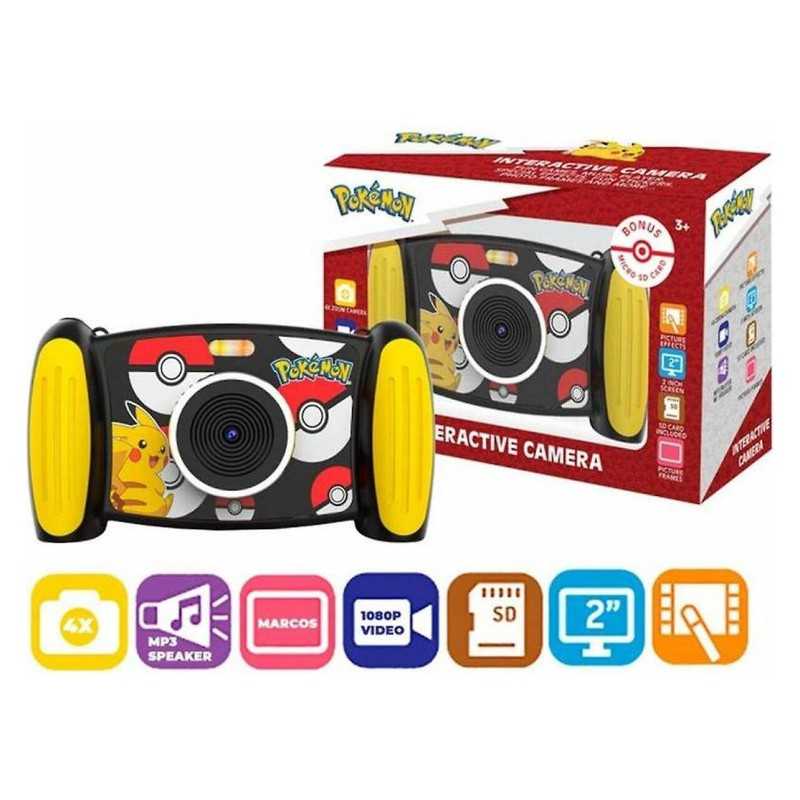 Pokemon Cámara Fotos Digital Interactiva Infantil de Pokémon
