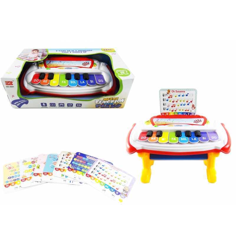 Kapaxko Piano Musical Infantil Toca y Aprende