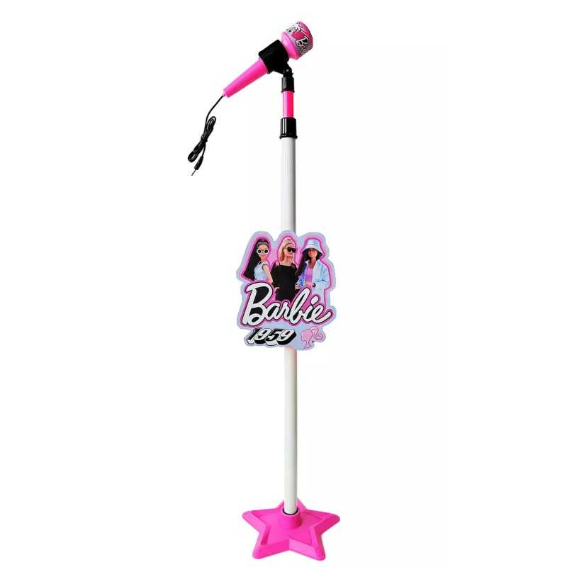 Barbie Micrófono Musical de pie Infantil de Barbie