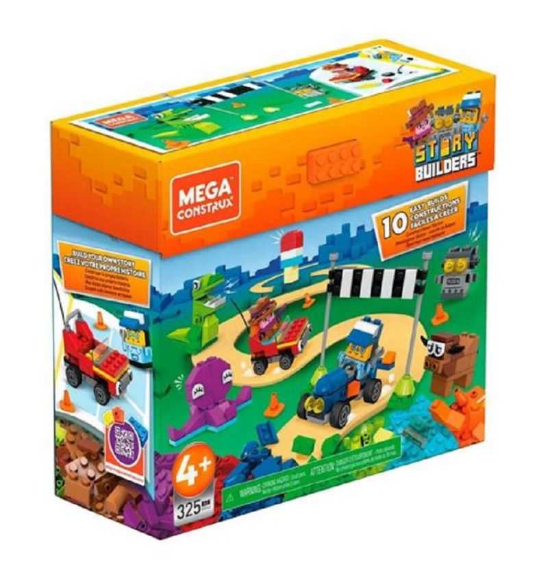 Mattel Juego Construcción Mega Construx Story Builders Caja 325 Piezas
