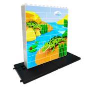 miniatura Puzzle vertical Cocodrilos - Caja de 32 piezas