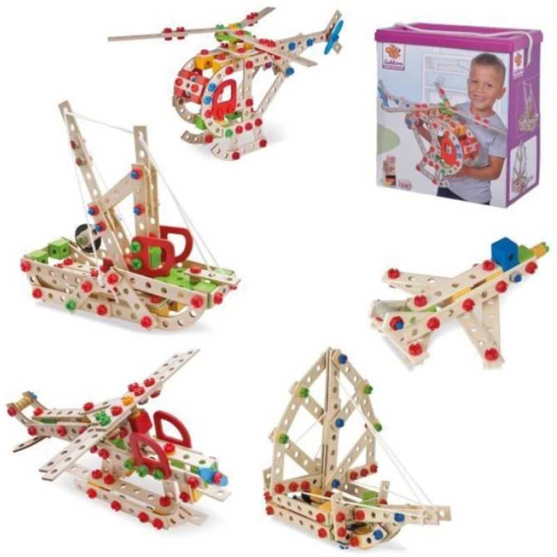 Eichhorn Bote Constructor Kit de Piezas de Construcción Infantil