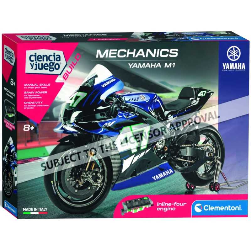 Clementoni Juego Construcción Motocicleta Yamaha M1